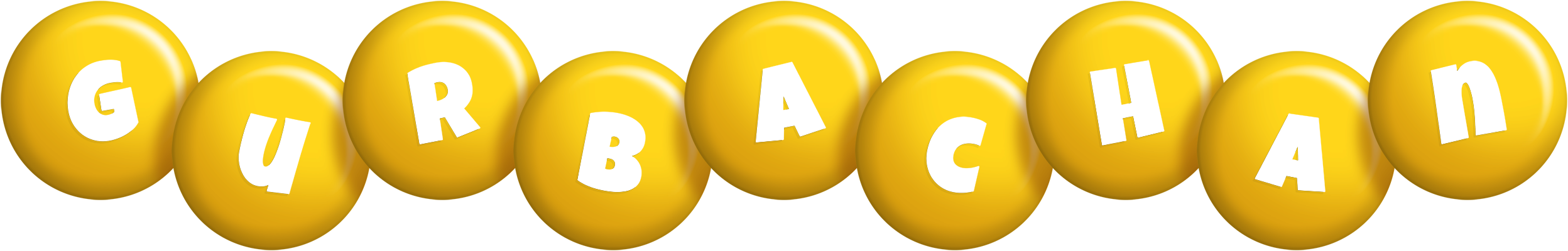 Gurbachan candy-yellow logo