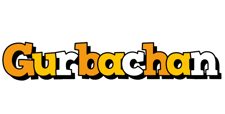 Gurbachan cartoon logo