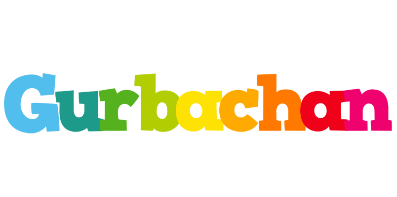 Gurbachan rainbows logo