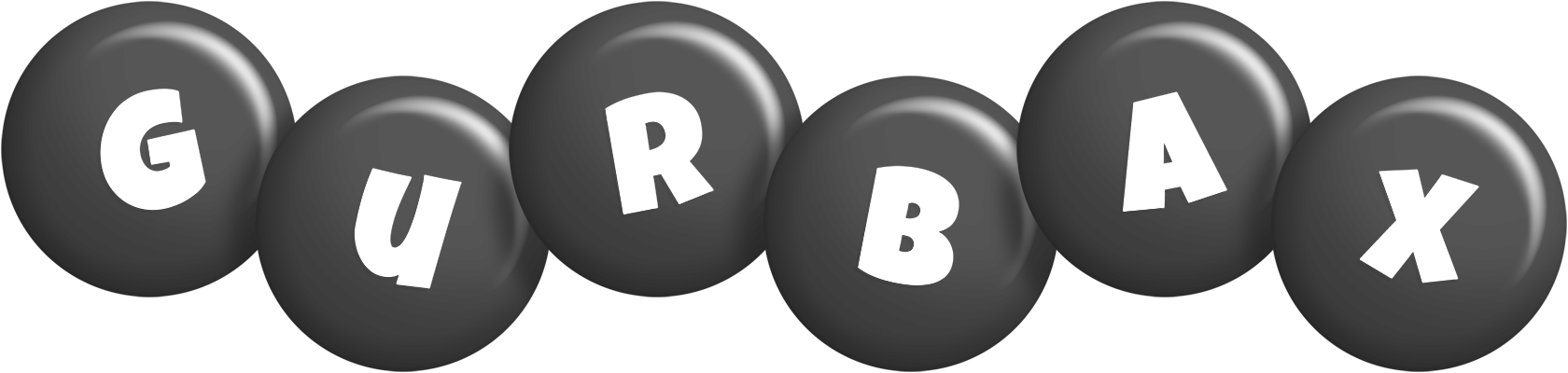 Gurbax candy-black logo