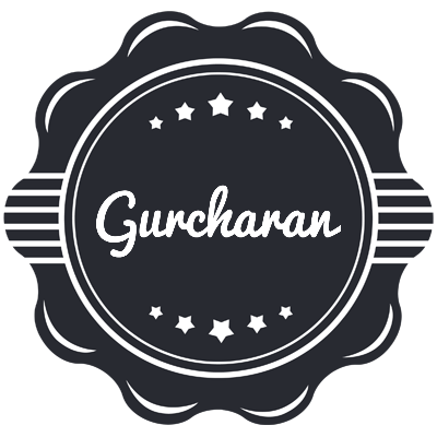 Gurcharan badge logo