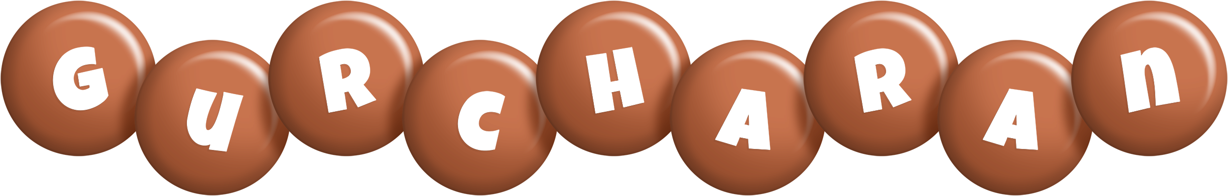Gurcharan candy-brown logo