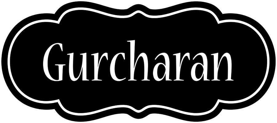 Gurcharan welcome logo