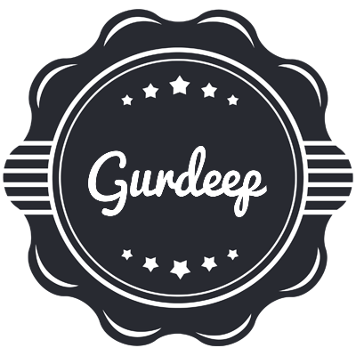 Gurdeep badge logo