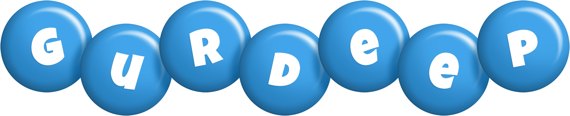 Gurdeep candy-blue logo