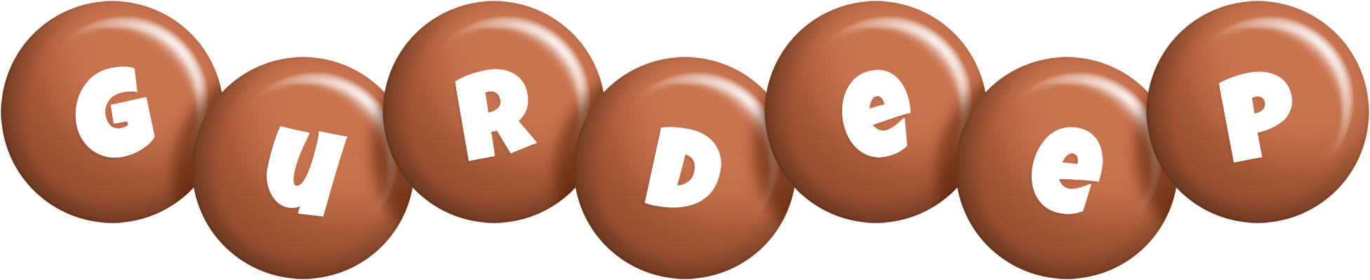Gurdeep candy-brown logo