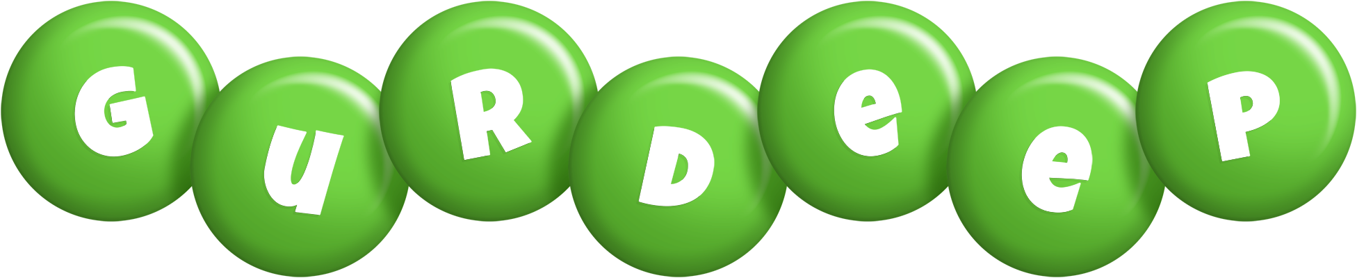 Gurdeep candy-green logo