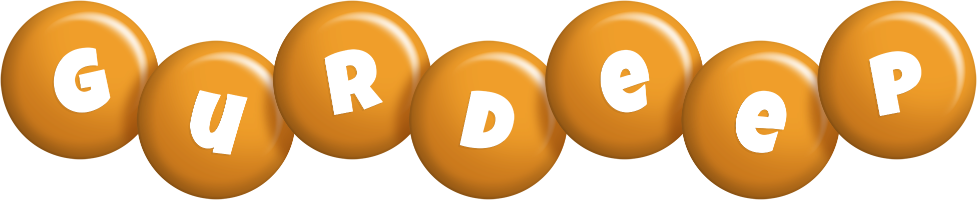 Gurdeep candy-orange logo