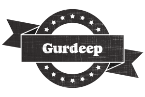 Gurdeep grunge logo