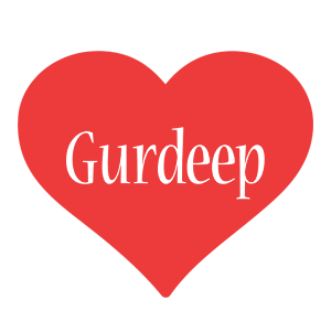 Gurdeep love logo