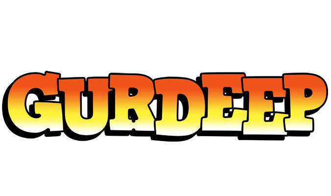 Gurdeep sunset logo