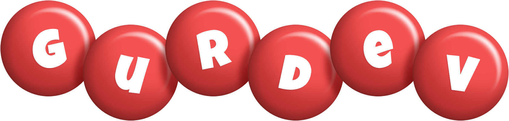 Gurdev candy-red logo