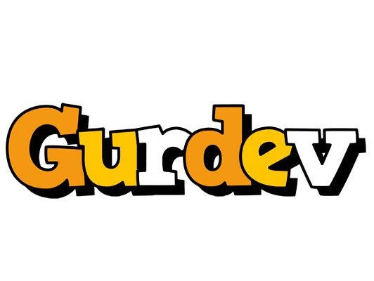 Gurdev cartoon logo