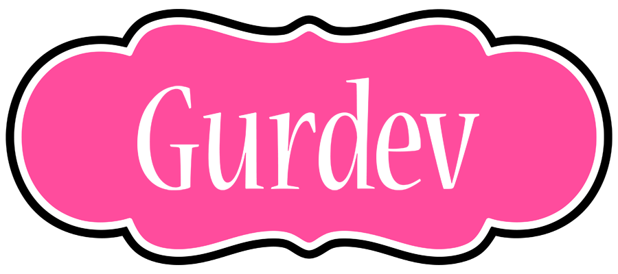 Gurdev invitation logo