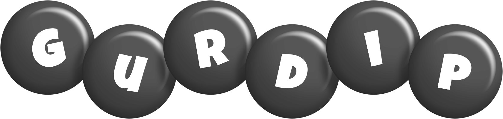 Gurdip candy-black logo
