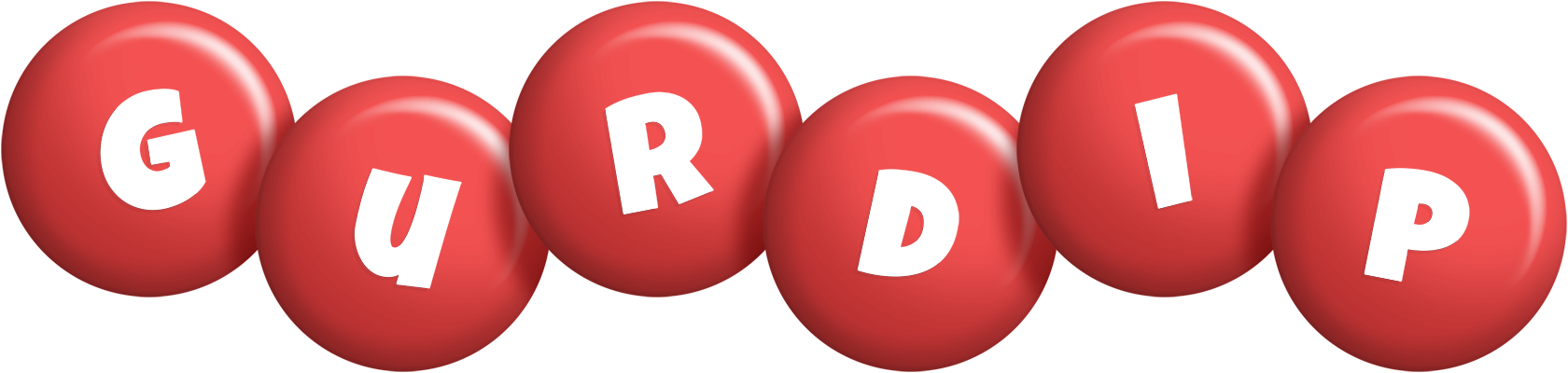 Gurdip candy-red logo