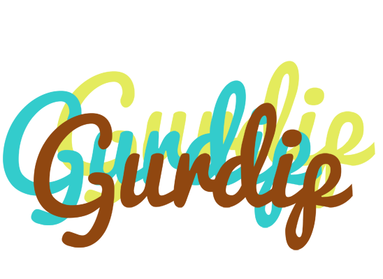Gurdip cupcake logo