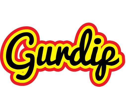 Gurdip flaming logo
