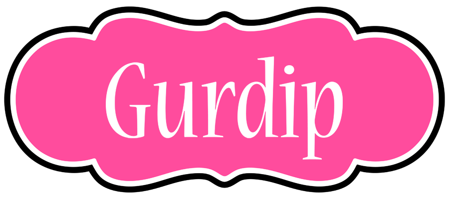 Gurdip invitation logo