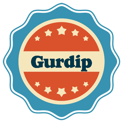 Gurdip labels logo