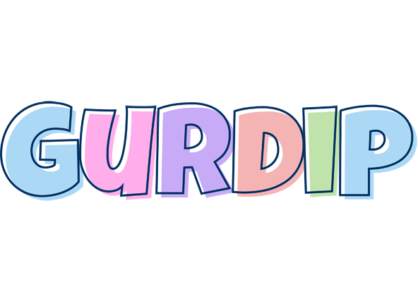 Gurdip pastel logo