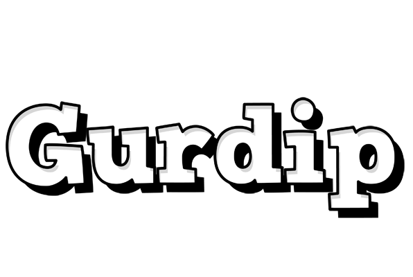 Gurdip snowing logo