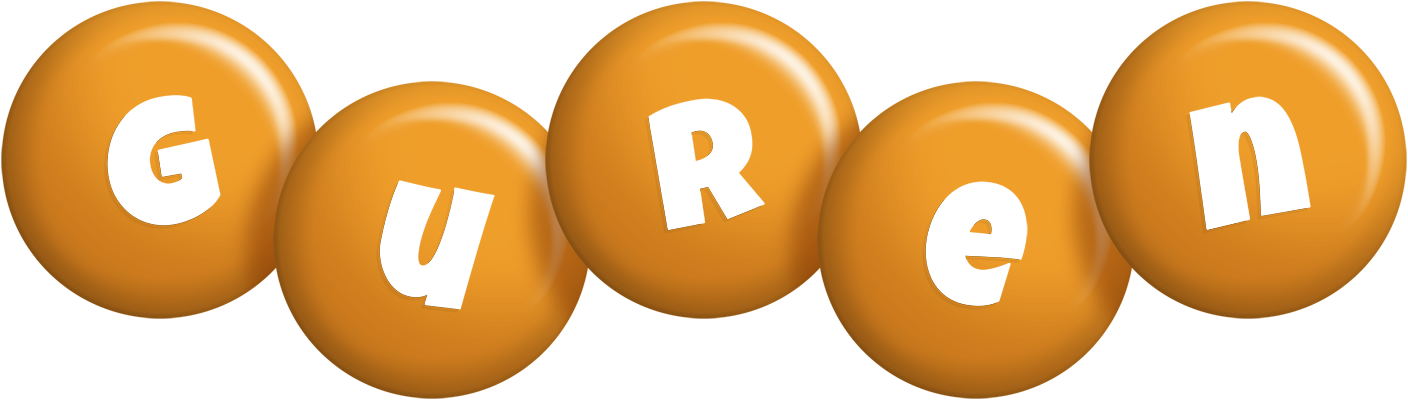 Guren candy-orange logo