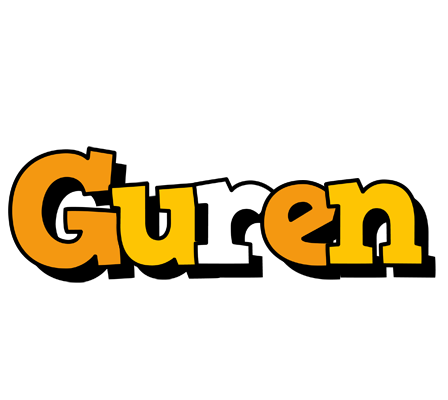Guren cartoon logo