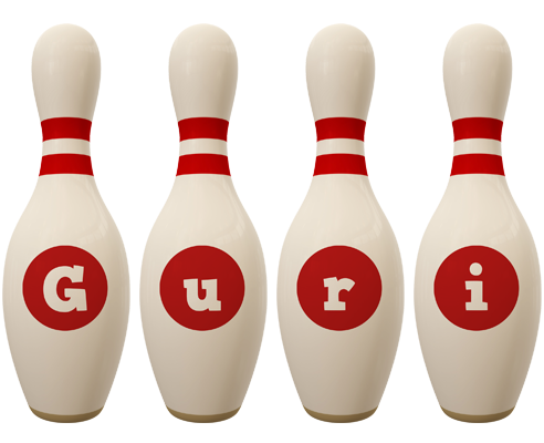 Guri bowling-pin logo