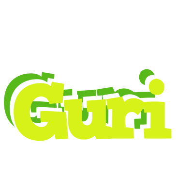 Guri citrus logo