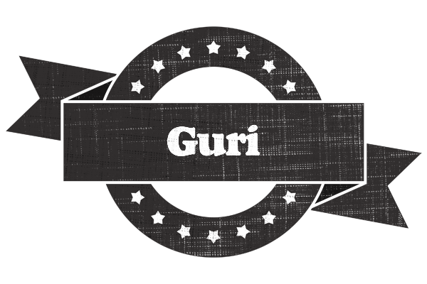 Guri grunge logo