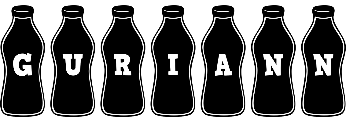 Guriann bottle logo