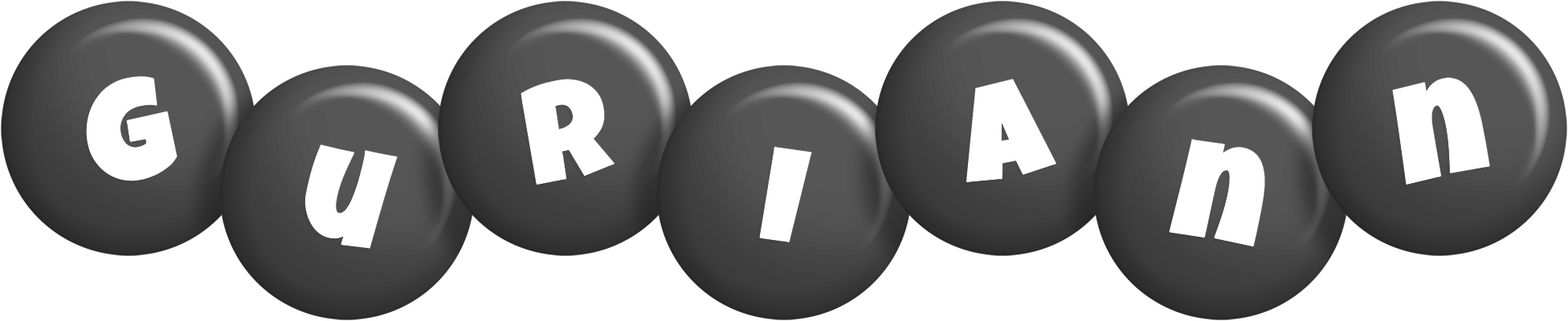 Guriann candy-black logo