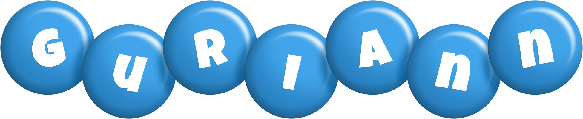 Guriann candy-blue logo