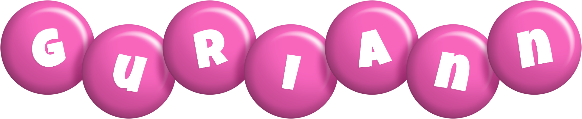 Guriann candy-pink logo