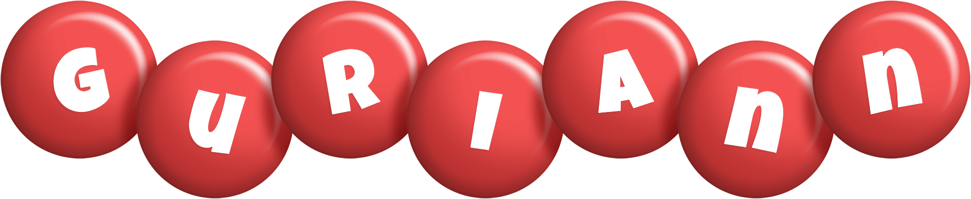 Guriann candy-red logo