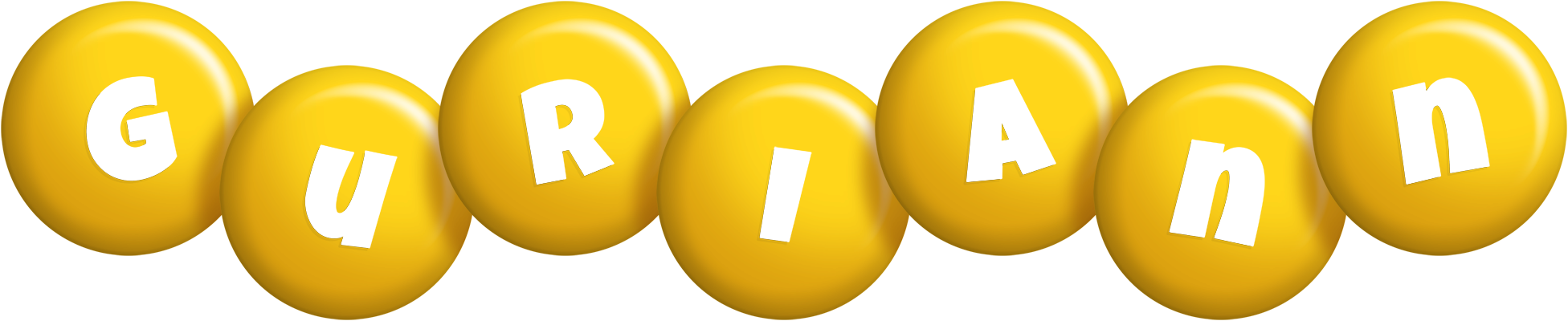 Guriann candy-yellow logo