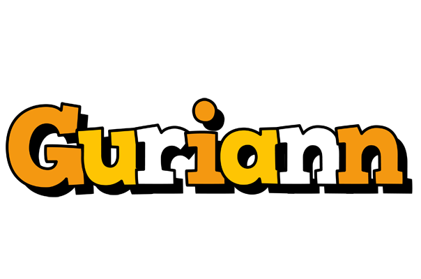 Guriann cartoon logo
