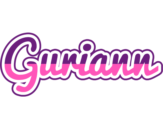 Guriann cheerful logo