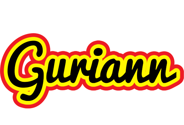 Guriann flaming logo