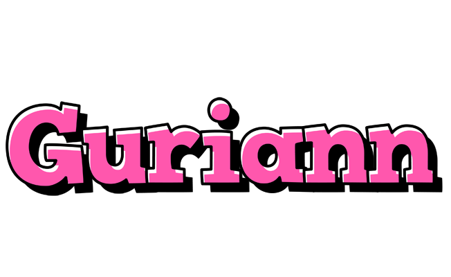 Guriann girlish logo