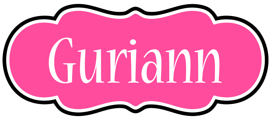 Guriann invitation logo