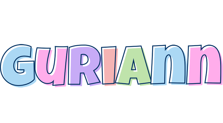 Guriann pastel logo