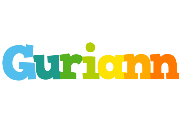 Guriann rainbows logo