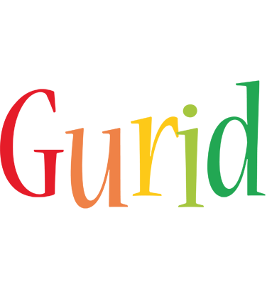 Gurid birthday logo