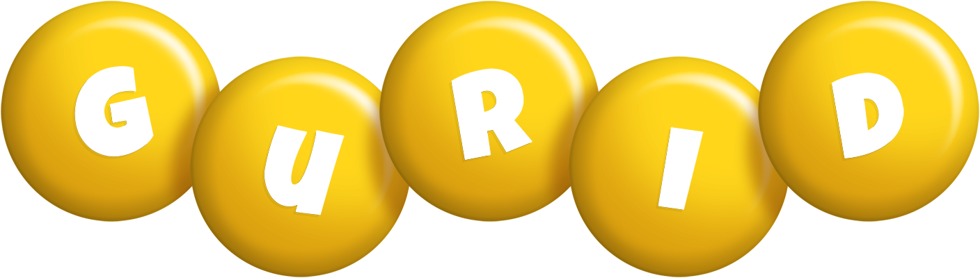 Gurid candy-yellow logo