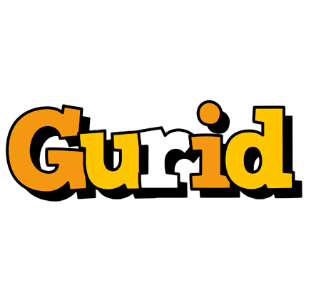 Gurid cartoon logo