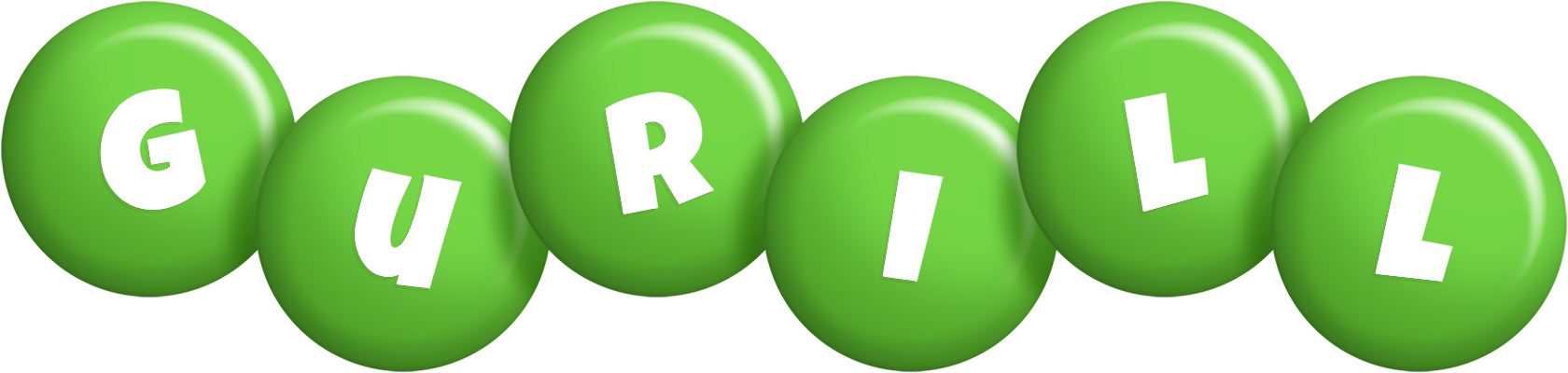 Gurill candy-green logo