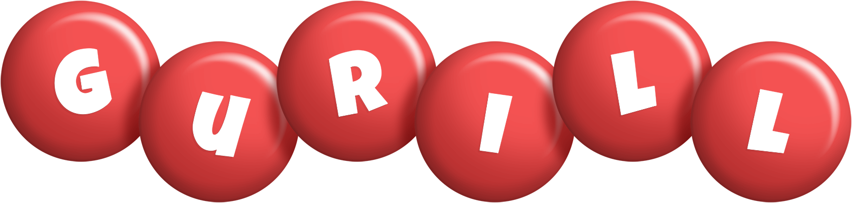 Gurill candy-red logo
