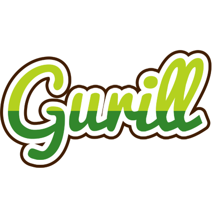 Gurill golfing logo